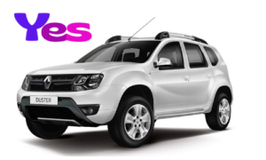 Renault duster 4x2, 5 pasajeros, alquiler de camionetas para tu viaje en Bogota